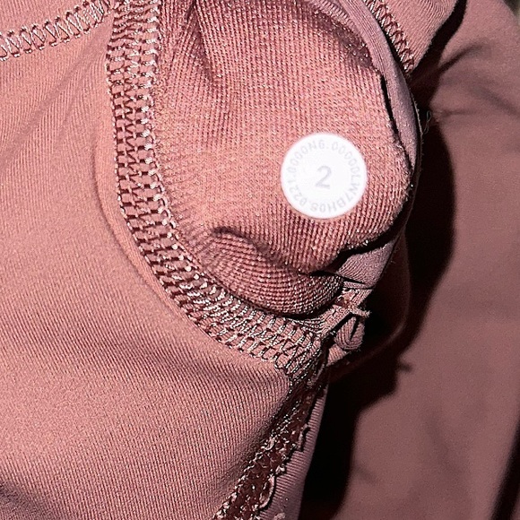 Lululemon Wunder Train High Rise Activewear Athletic Short 8" / Spiced Chai Sz 2 - Picture 8 of 10